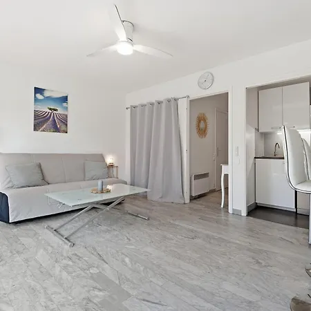 Le Juan Soleil - Joli A Juan-les-pins Apartamento