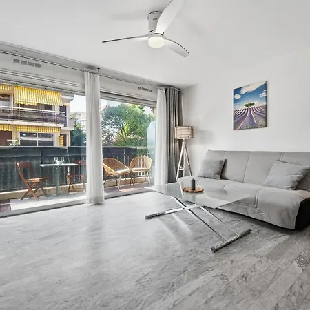 Le Juan Soleil - Joli A Juan-les-pins Apartamento